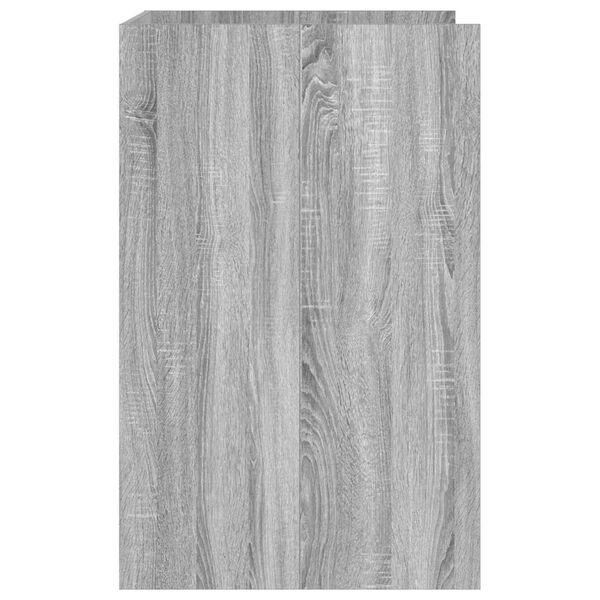 vidaXL Kabinet na pr&aacute;čku s &uacute;ložiskom Siv&yacute; Sonoma 67,5 x 62 x 97 cm