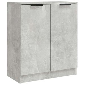 vidaXL Komoda bet&oacute;nov&aacute; siv&aacute; 60x30x70 cm spracovan&eacute; drevo