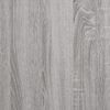 vidaXL Skrinka na platne sivá sonoma 100x38x48 cm kompozitné drevo