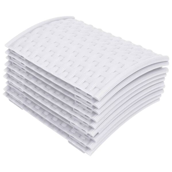 vidaXL Spodn&yacute; kryt na vianočn&yacute; stromček biely &Oslash; 54x19,5 cm