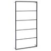 vidaXL Stojan na uter&aacute;ky čierny 60x10x116 cm oceľ