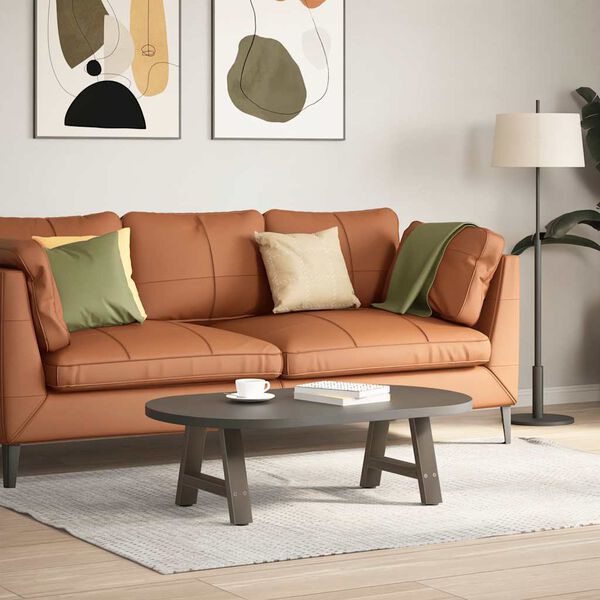 vidaXL Nohy konferenčn&eacute;ho stol&iacute;ka v tvare A, 2 ks, 40 x (30-31) cm, oceľ