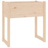 vidaXL Kvetin&aacute;č 78x40x81 cm borovicov&yacute; mas&iacute;v