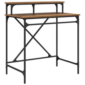 vidaXL St&ocirc;l Star&eacute; drevo 80 x 50 x 90 cm Kompozitn&eacute; drevo