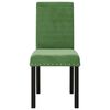 vidaXL jed&aacute;lensk&eacute; stoličky 4 ks tmavozelen&eacute; zamatov&eacute;