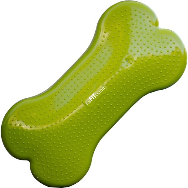 FitPAWS Balančn&aacute; plo&scaron;ina pre dom&aacute;ce zvierat&aacute; K9FITbone zelen&aacute; PVC FPK9BONEGR