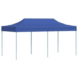 vidaXL Skladac&iacute; z&aacute;hradn&yacute; stan 3x6 m, modr&yacute;