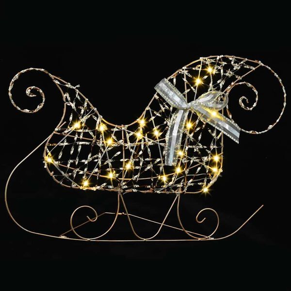 vidaXL LED soby s 60 LED-i 3 pcs Teplá biela PET