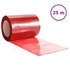vidaXL Z&aacute;ves do dver&iacute; červen&yacute; 300 mm x 2,6 mm 25 m PVC