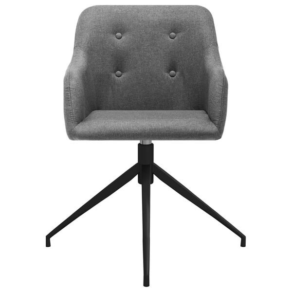 vidaXL Otočn&eacute; jed&aacute;lensk&eacute; stoličky 2 ks bledosiv&eacute; l&aacute;tkov&eacute;