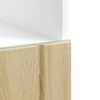 vidaXL Skrinka na rúru Lucca, dub sonoma, kompozitné drevo