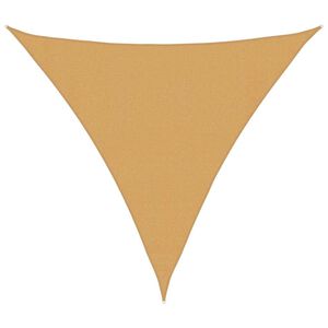 vidaXL Slnečn&aacute; plachta 160 g/m&sup2; trojuholn&iacute;kov&aacute; pieskovan&aacute; 3,6x3,6x3,6 m HDPE