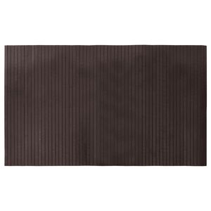 vidaXL Koberec obdĺžnikov&yacute; tmavohned&yacute; 60x100 cm bambusov&yacute;
