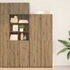 vidaXL Highboard Remeseln&yacute; dub 40 x 42,5 x 185 cm