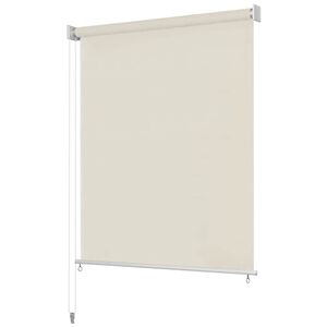 vidaXL Vonkaj&scaron;ia zatemňovacia roleta 105 (&Scaron;) x 140 (V) cm kr&eacute;mov&aacute;