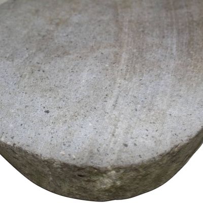 vidaXL Záhradné šľapáky, 3 ks, riečny kameň