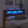 vidaXL Čelo s LED dub artisan 160x18,5x103,5 cm kompozitn&eacute; drevo