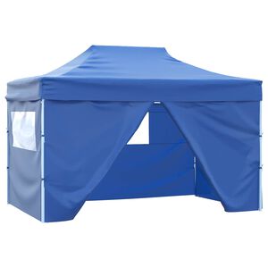vidaXL P&aacute;rty stan 291 x 431 x 315 cm Modr&aacute; Oxfordsk&aacute; l&aacute;tka