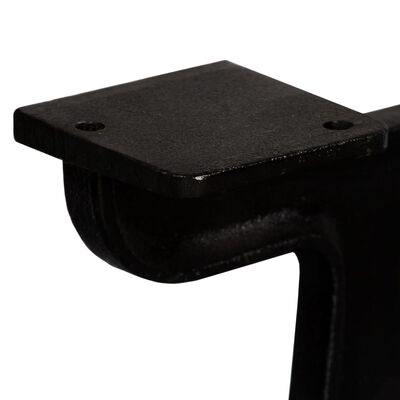 vidaXL Stolové nohy na konferenčný stolík 2 ks, rám v tvare Y, liatina