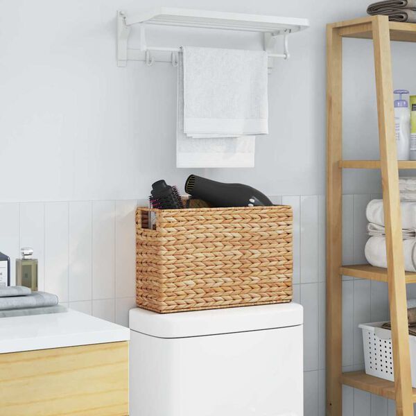 vidaXL K&ocirc;&scaron; na časopisy 2 pcs Pr&iacute;rodn&aacute; 39 x 14 x 25 cm Vodn&yacute; hyacint