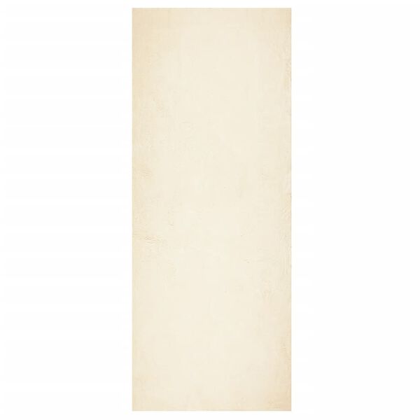 vidaXL Koberec HUARTE kr&aacute;tky vlas m&auml;kk&yacute; a um&yacute;vateľn&yacute; kr&eacute;mov&yacute; 80x250 cm