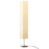 vidaXL Stojanov&aacute; lampa s oceľov&yacute;m stojanom 170 cm, b&eacute;žov&aacute;