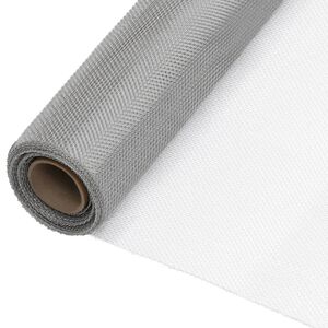 vidaXL Sieť proti hmyzu nehrdzavej&uacute;ca oceľ 100x2000 cm strieborn&aacute;