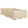 vidaXL Boxspring posteľ s matracom kr&eacute;mov&aacute; 100x200 cm l&aacute;tka
