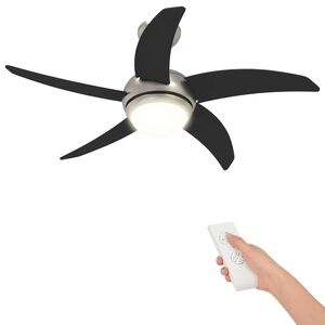 vidaXL Stropn&yacute; ventil&aacute;tor s osvetlen&iacute;m a diaľkov&yacute;m ovl&aacute;dan&iacute;m &Oslash; 110 cm