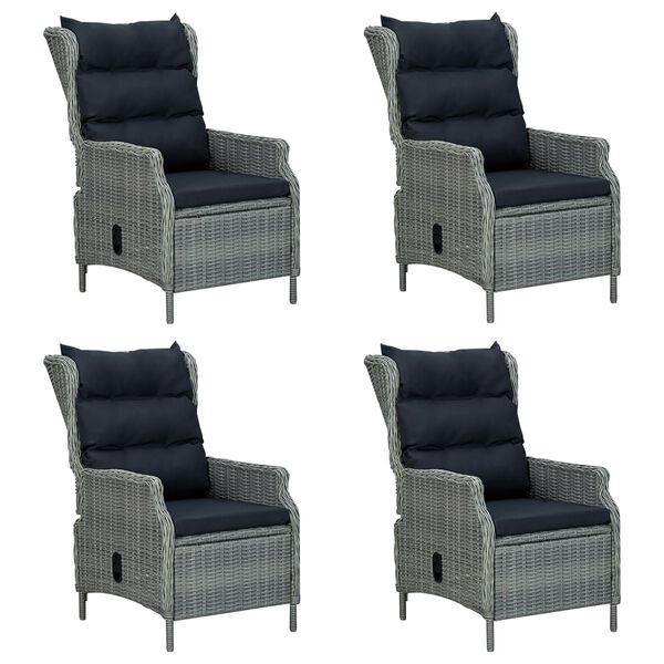 vidaXL 5-dielna z&aacute;hradn&aacute; jed&aacute;lensk&aacute; s&uacute;prava svetlosiv&aacute;