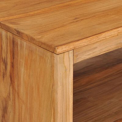 vidaXL Konferenčný stolík 80x80x40 cm masívne teakové drevo