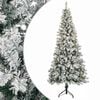 vidaXL Umel&yacute; Skl&aacute;pac&iacute; Vianočn&yacute; Stromček 120 cm 150 LED Tepl&aacute; biela