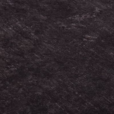 vidaXL Prateľný koberec 120x180 cm čierno-zlatý protišmykový