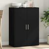 vidaXL Komoda, čierna 60x31x84 cm, kompozitné drevo