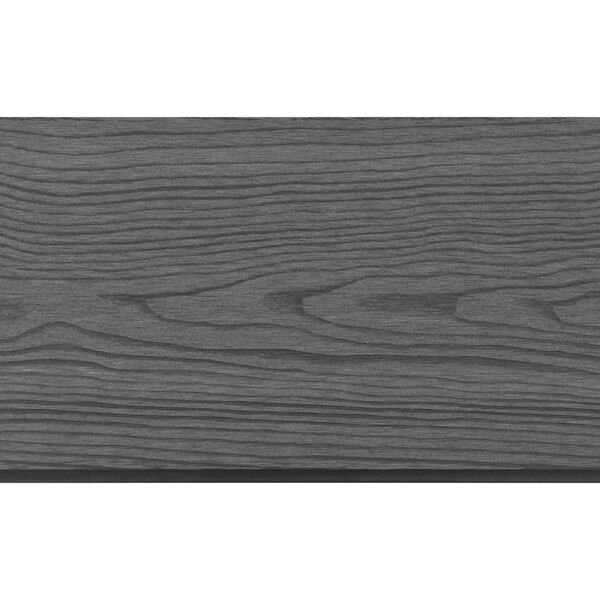 vidaXL Náhradné plotové dosky 9 ks, WPC, 170 cm, sivé