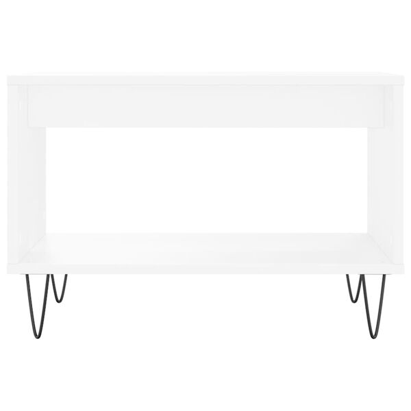 vidaXL Konferenčn&yacute; stol&iacute;k biely 60x50x40 cm kompozitn&eacute; drevo