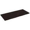 vidaXL K&uacute;peľňov&aacute; doska tmavohned&aacute; 140x60x(2-4) cm o&scaron;etren&yacute; mas&iacute;v