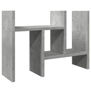vidaXL Organiz&eacute;r na pult Bet&oacute;novo siv&aacute; 34,5 x 15,5 x 35,5 cm