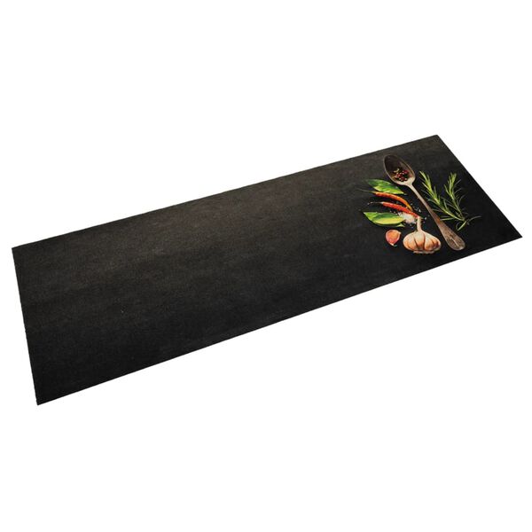 vidaXL Kuchynsk&yacute; koberec um&yacute;vateľn&yacute; Spices 60x180 cm zamat