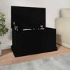vidaXL &Uacute;ložn&yacute; box čierny 70x40x38 cm spracovan&eacute; drevo
