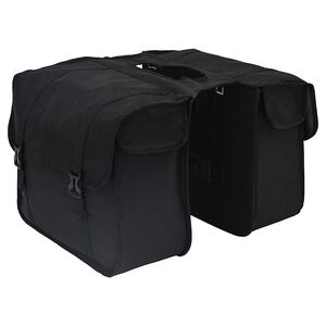 vidaXL Cyklistick&aacute; ta&scaron;ka Čierna 40 x 18,5 x 35 cm Polyester