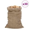 vidaXL Jutov&eacute; vrecia 30 ks 60x105 cm 100 % juta 340 gsm