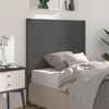 vidaXL Čelo postele sivé 96x4x100 cm masívna borovica