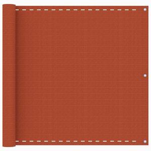 vidaXL Balk&oacute;nov&aacute; mark&iacute;za oranžov&aacute; 90x400 cm HDPE