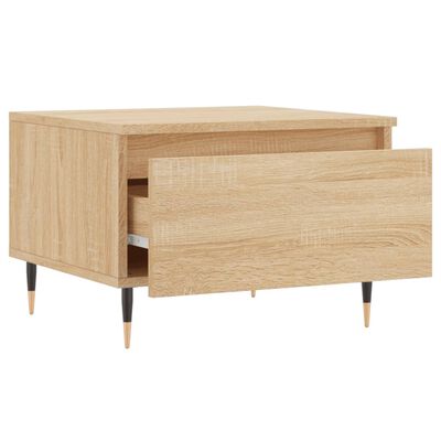 vidaXL Konferenčný stolík dub sonoma 50x46x35 cm kompozitné drevo