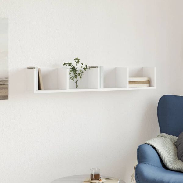 vidaXL N&aacute;stenn&aacute; skrinka biela 99x18x16,5 cm kompozitn&eacute; drevo