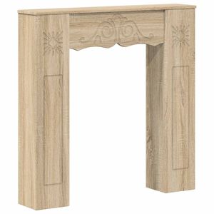 vidaXL R&aacute;m krbu Dub sonoma 102 x 20 x 102 cm Kompozitn&eacute; drevo