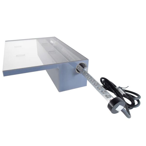 Ubbink Vodop&aacute;d Niagara s LED 60 cm, priehľadn&yacute; 7504609