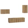 vidaXL Zostava TV skriniek 4 pcs dub artisan 30.5 x 30 x 60 cm