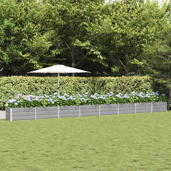 vidaXL Hrant&iacute;k Svetlosiv&aacute; 480 x 50 x 45 cm Pozinkovan&aacute; oceľ